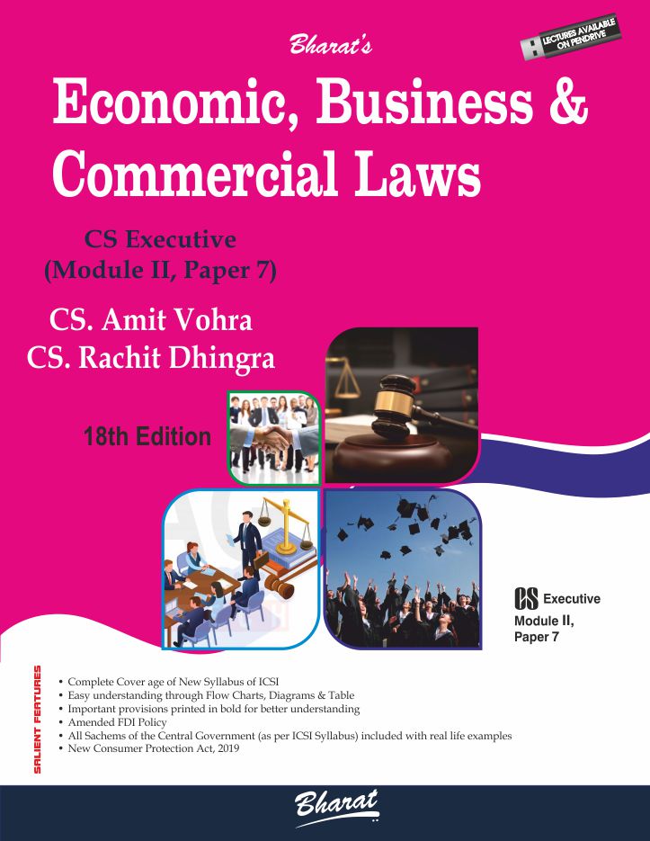 Economic, Business & Commercial Laws [CS Executive (Module II, Paper 7)]